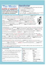English Worksheet: The Easter island Mysteries