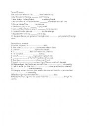 English Worksheet: personal_pronouns_demonstrative_pronouns