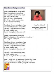 Fun Christmas Songs - Jackson 5- I saw mommy kissing Santa Claus