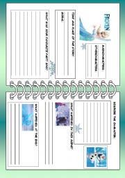 English Worksheet: FROZEN
