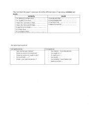 English Worksheet: grammar