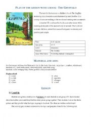 English Worksheet: The Gruffalo