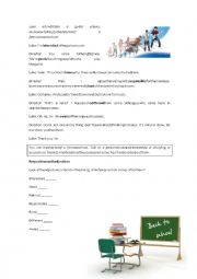 English Worksheet: Prepositions with adjectives