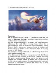 English Worksheet: A Christmas Carol