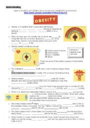 English Worksheet: Understanding Obesity