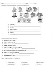 English Worksheet: the genitive