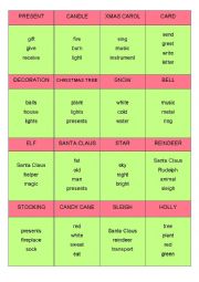 English Worksheet: Christmas taboo