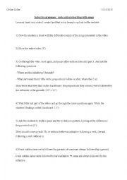 English Worksheet: Verb pattern in songs
