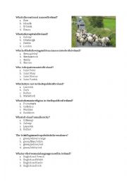 Quiz about Ireland