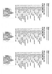 English Worksheet: A, an, some, any - two short 10-min. tests