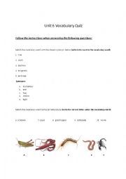 English Worksheet: Emotional Creepy Creatures