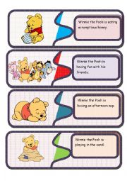 English Worksheet: winnie the pooh