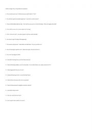 English Worksheet: Hichako A DogS Story Movie Questions