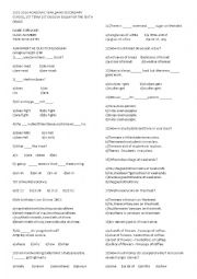 English Worksheet: 5th grade simple present,countable,uncountable nouns