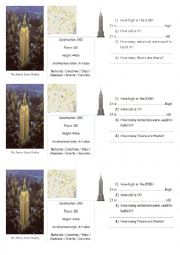 English Worksheet: skyscraper