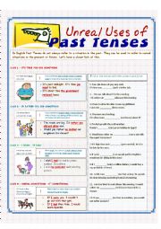 Unreal Uses of Past Tenses