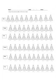 English Worksheet: Numbers 1 to 10