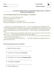 English Worksheet: PICTURES