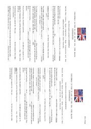 English Worksheet: Christmas in the USA and in the UK