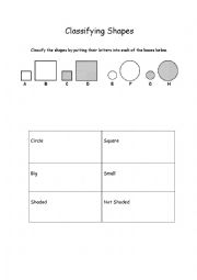 Classifying Shapes I