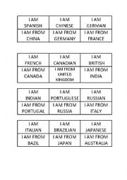 LOOP GAME NATIONALITIES