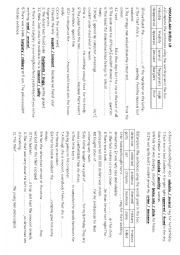 English Worksheet: Vocabulary 