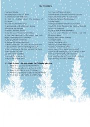 English Worksheet: Christmas Speaking Activities
