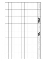 English Worksheet: Word order in negative sentences. Cut and paste