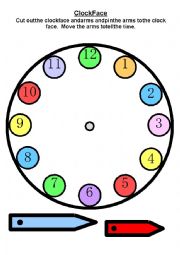 clock _ use this material to teach kids learn about time