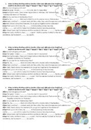 English Worksheet: Simple present activities