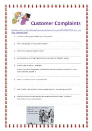 Customer complaints - listenings CEF B1