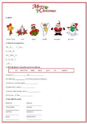 Christmas worksheet