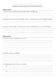 English Worksheet: A Christmas Carol part 1