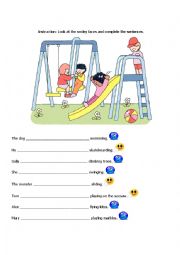 English Worksheet: like and dislike