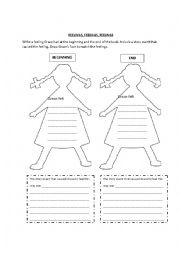 English Worksheet: Character Change