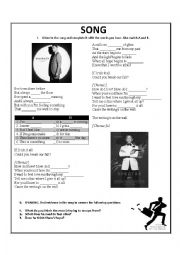 English Worksheet: Writings on the wall Main Theme from 007 Spectre