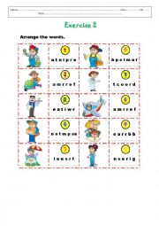 English Worksheet: vocabulary