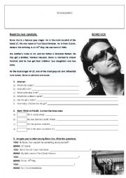 English Worksheet: worksheet