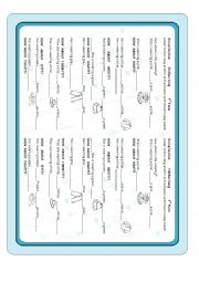 English Worksheet: Clothes Song