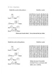 English Worksheet: Market day