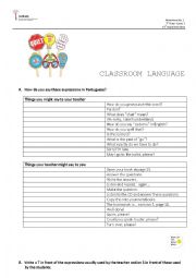 Classroom Language