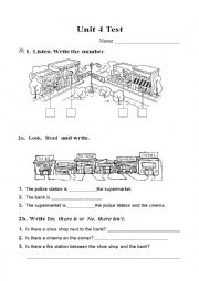 English Worksheet: The city