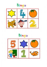 English Worksheet: Bingo Kids