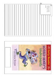 English Worksheet: Horrid Henrys Underpants
