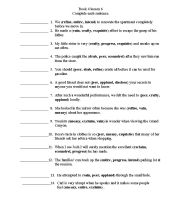 English Worksheet: General vocabulary