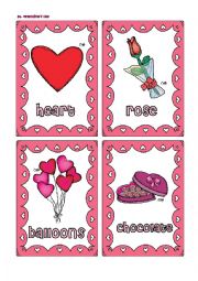 St. Valentines Day FLASHCARDS 1