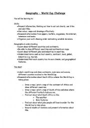 English Worksheet: Wold Cup 