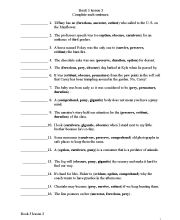 English Worksheet: General vocavary