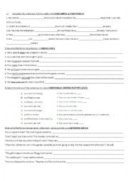 English Worksheet: Review