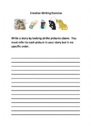 English Worksheet: Creative Writing